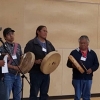 The Drummer singing for the Memorandum of Understanding (MOU) Agreement - 5 year celebration with LBN, which took place in Fort Babine in August 2015.